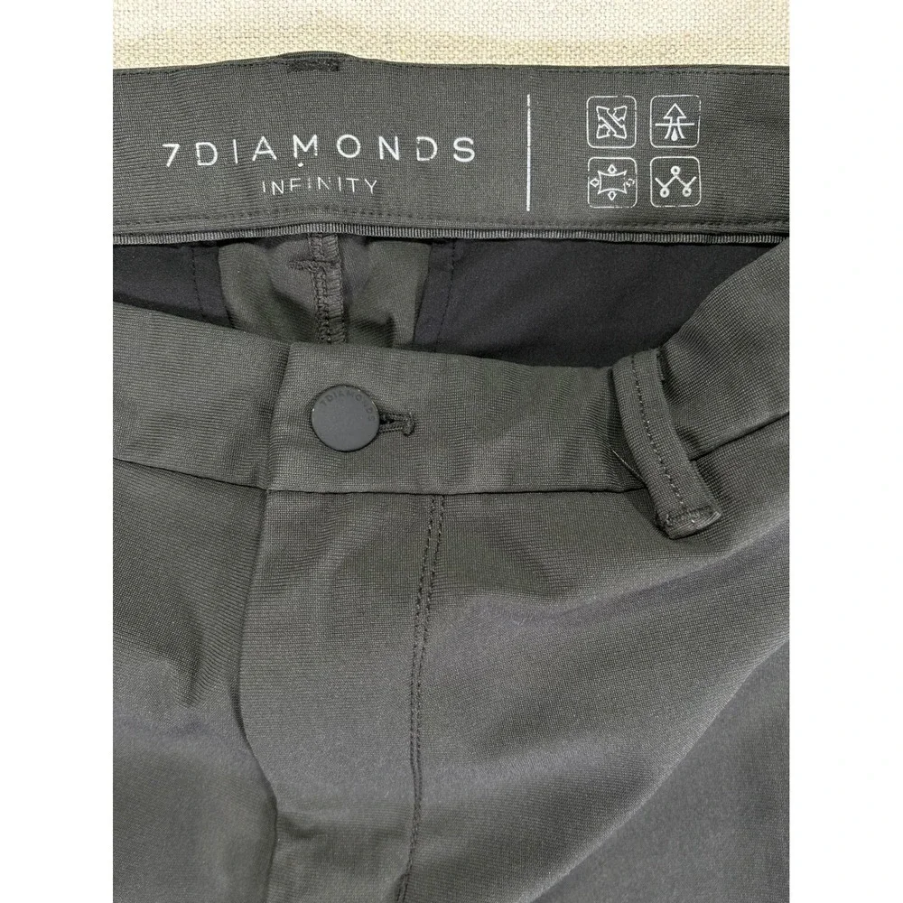 7 Diamonds Men's 30 Infinity Stretch Performance‎ Golf Pants Chinos